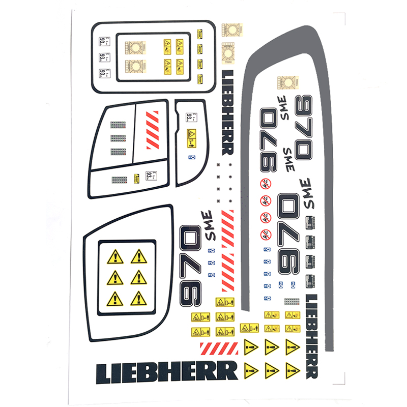 K970 Upgraded Sticker Metal Mo - Model Kit Excavator review and price