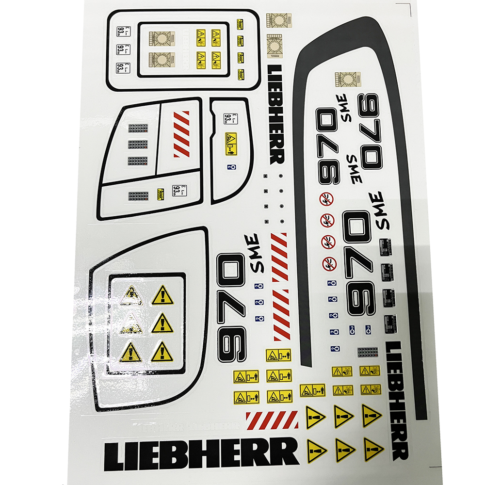 K970 Upgraded Sticker Metal Mo - Model Kit Excavator review and price