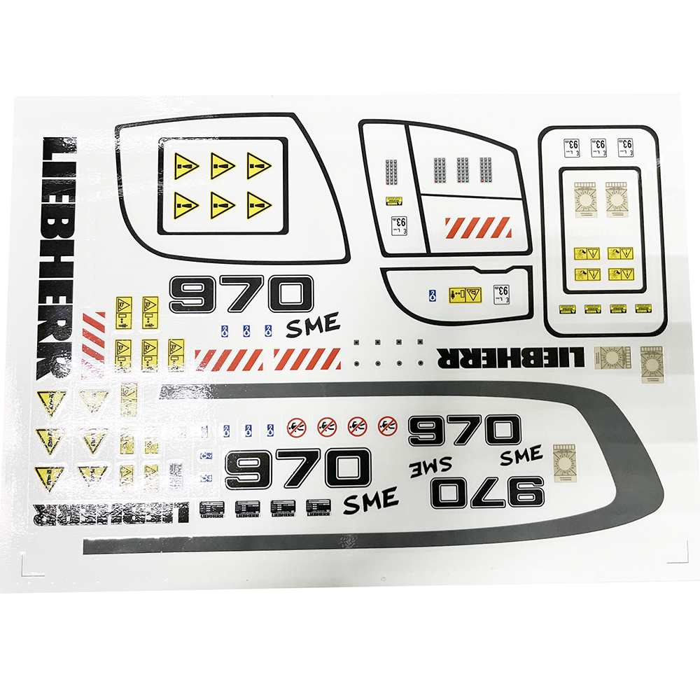 K970 Upgraded Sticker Metal Mo - Model Kit Excavator review and price