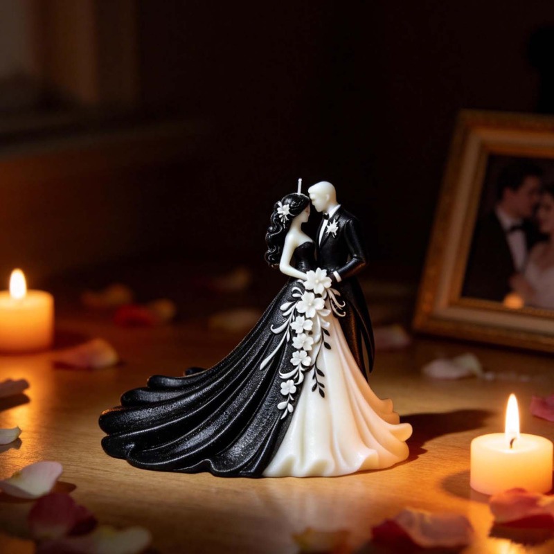 Newlywed Couple Wedding Dress  - Model Kit Cement review and price