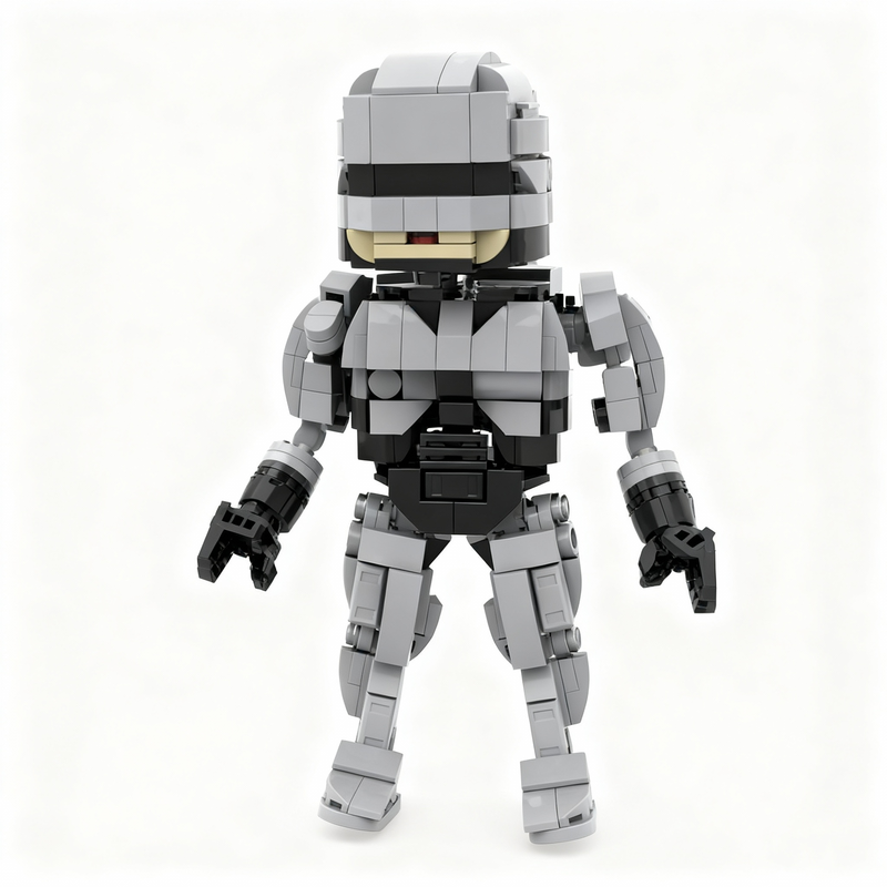 NEW 457PCS MOC Creative Model  - Model Kit Robocop review and price