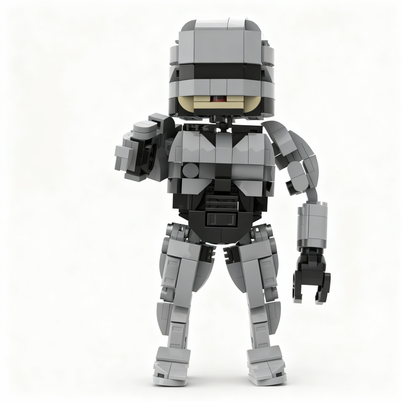 NEW 457PCS MOC Creative Model  - Model Kit Robocop review and price