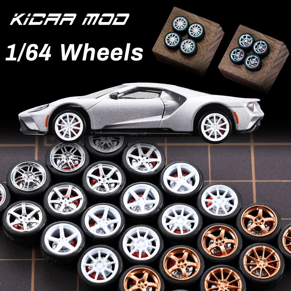 1/64 Model Car Wheels Tires 8  - Model Kit Car review and price