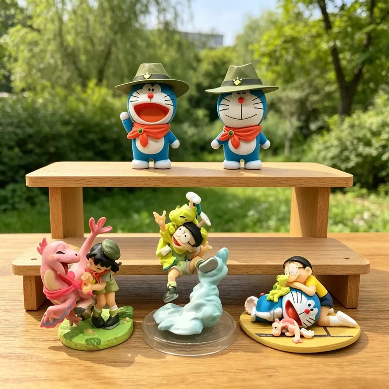 5pcs/Set Doraemon Nobita'S New - Model Kit Dinosaur Bandai review and price
