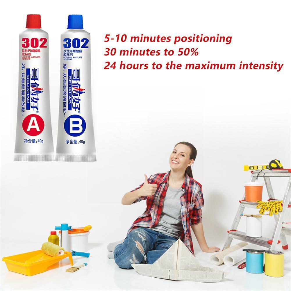Quick-Drying AB Glue Strong Ad - Model Kit Glue review and price