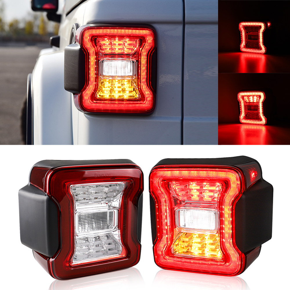 2x Car LED Tail Lights for Jee - Model Kit Jeep review and price