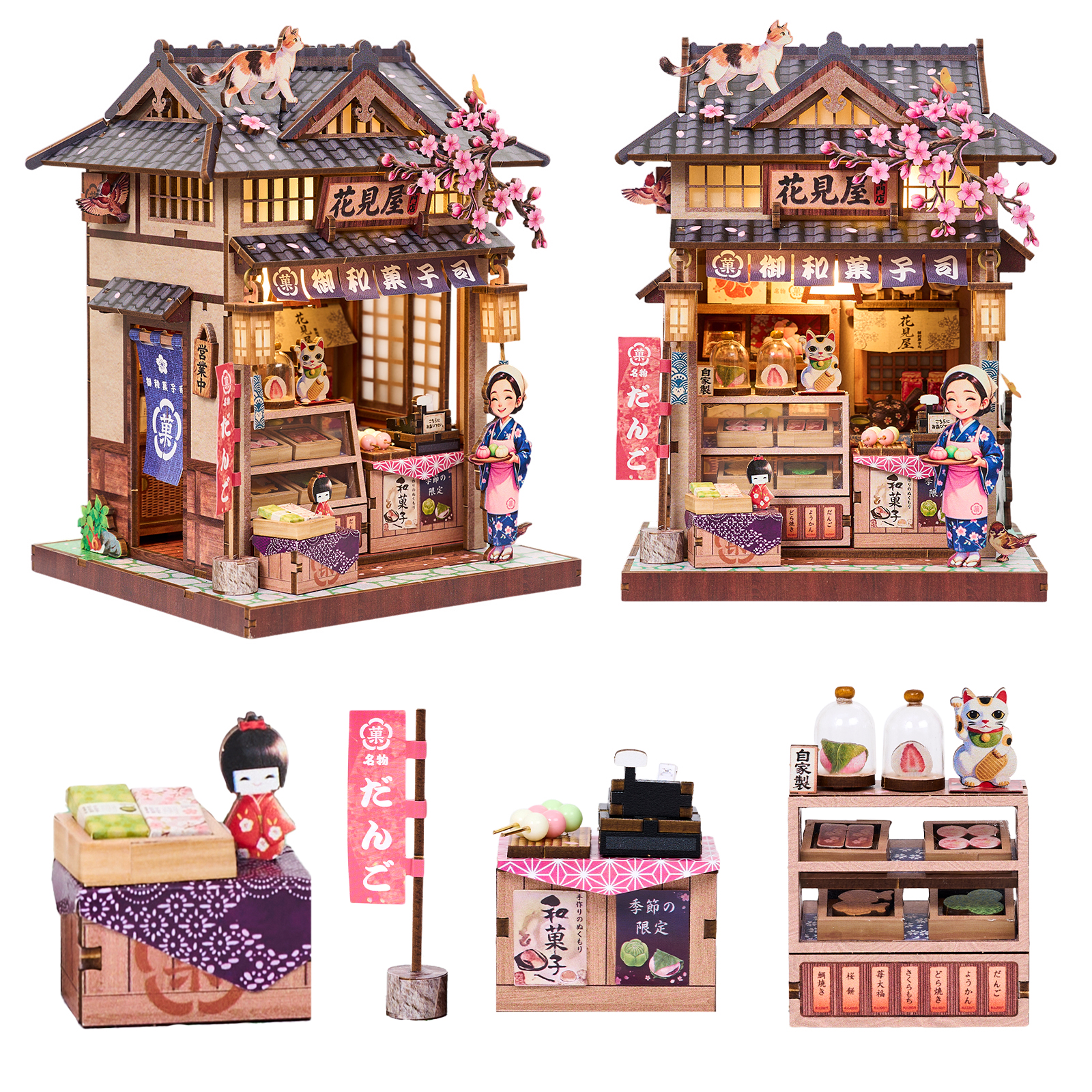 DIY Book Nook Kit Hanamiya Jap - Model Kit Japan Shop review and price