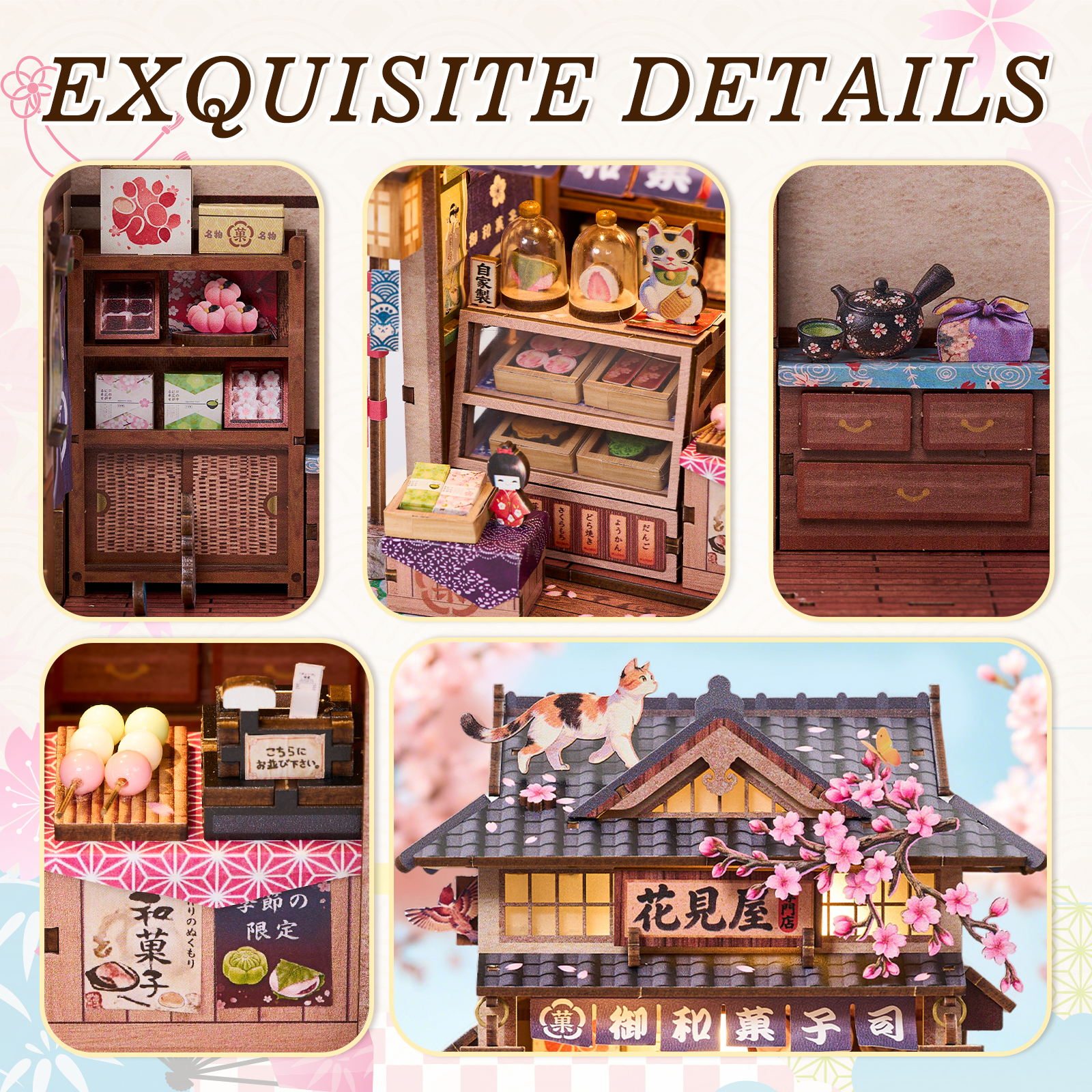 DIY Book Nook Kit Hanamiya Jap - Model Kit Japan Shop review and price