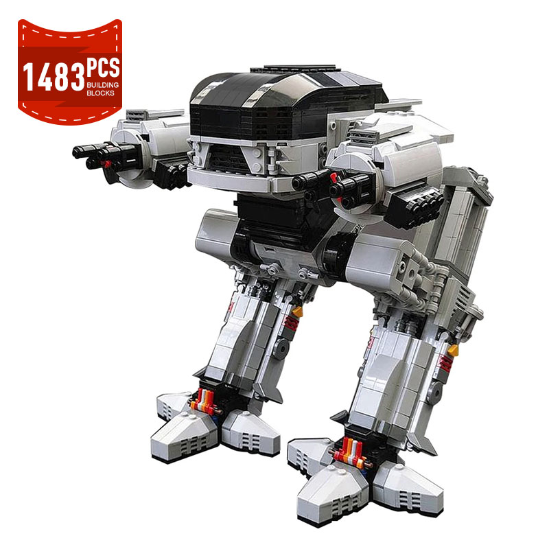 MOC Mecha Robot UCS Scale ED-2 - Model Kit Robocop review and price
