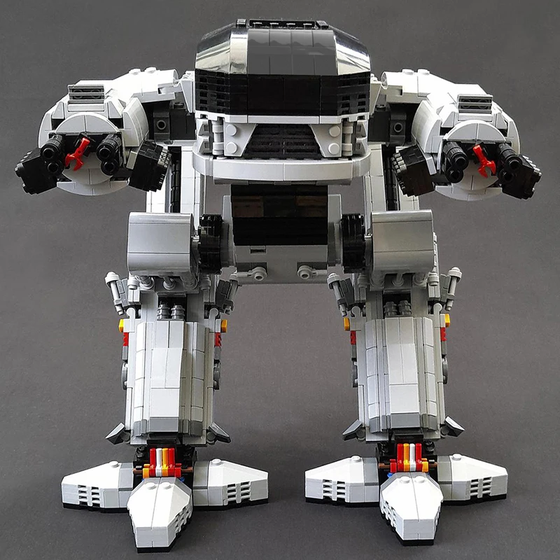 MOC Mecha Robot UCS Scale ED-2 - Model Kit Robocop review and price