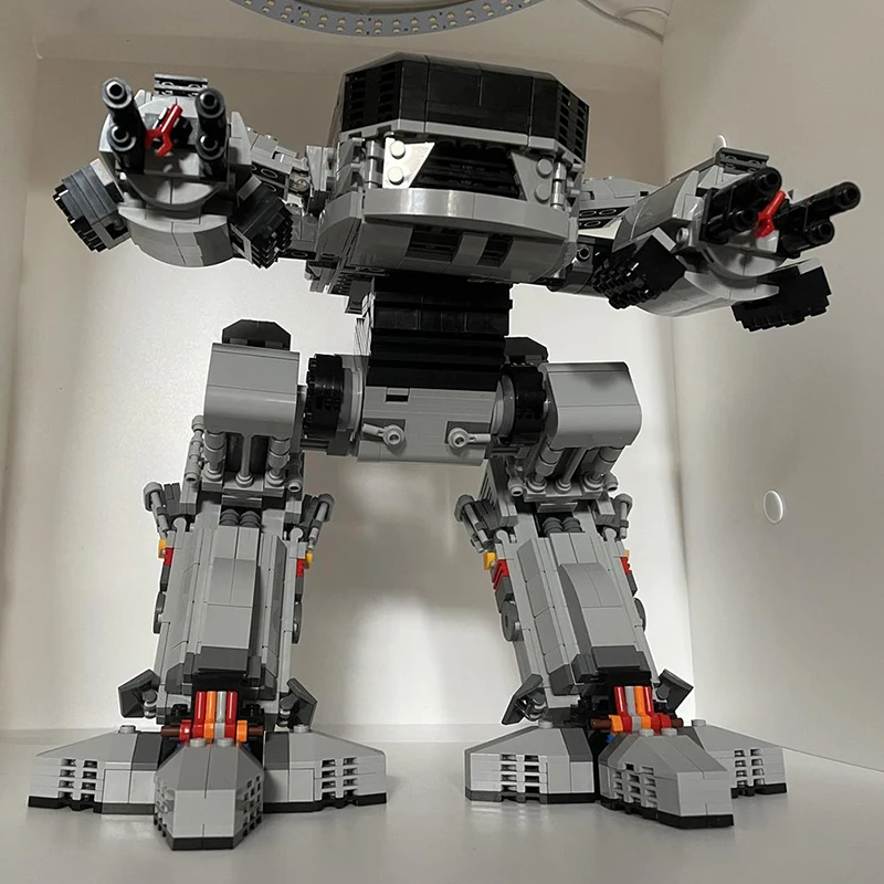 MOC Mecha Robot UCS Scale ED-2 - Model Kit Robocop review and price