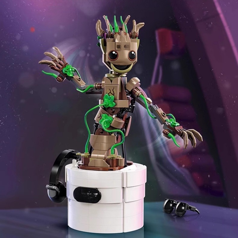 Marvel Dance Groot Building Bl - Model Kit Galahad review and price