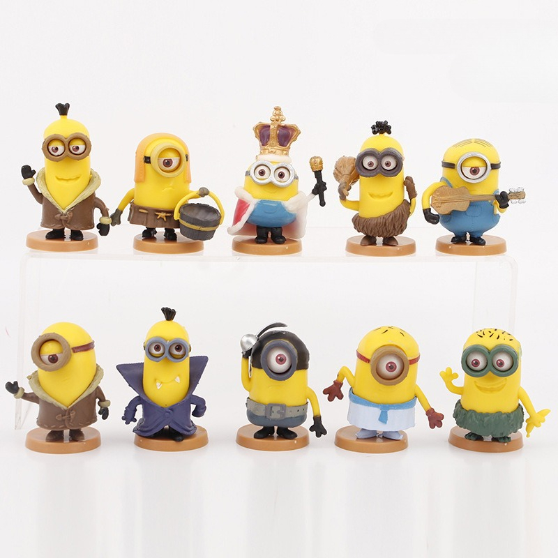 New Cute Cartoon 10Pcs/Set Kaw - Model Kit Action Figure review and price