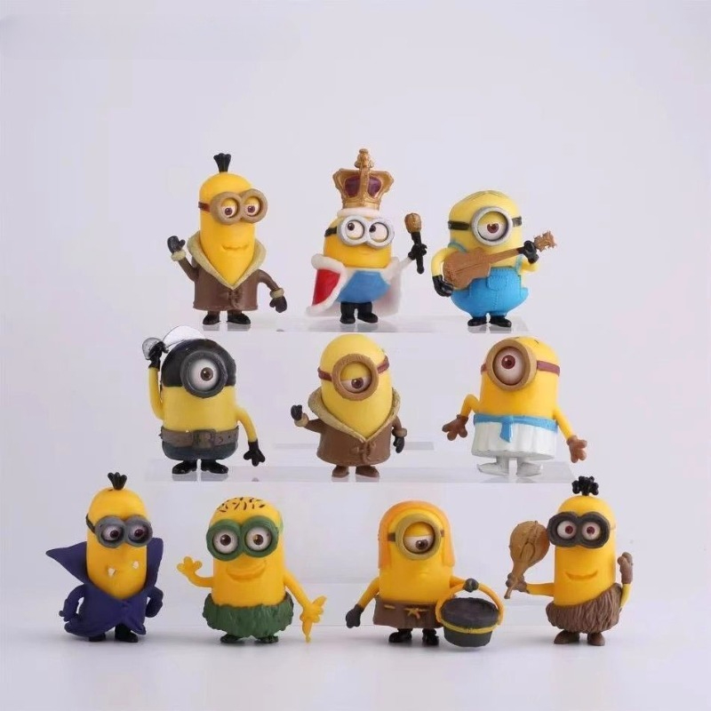 New Cute Cartoon 10Pcs/Set Kaw - Model Kit Action Figure review and price