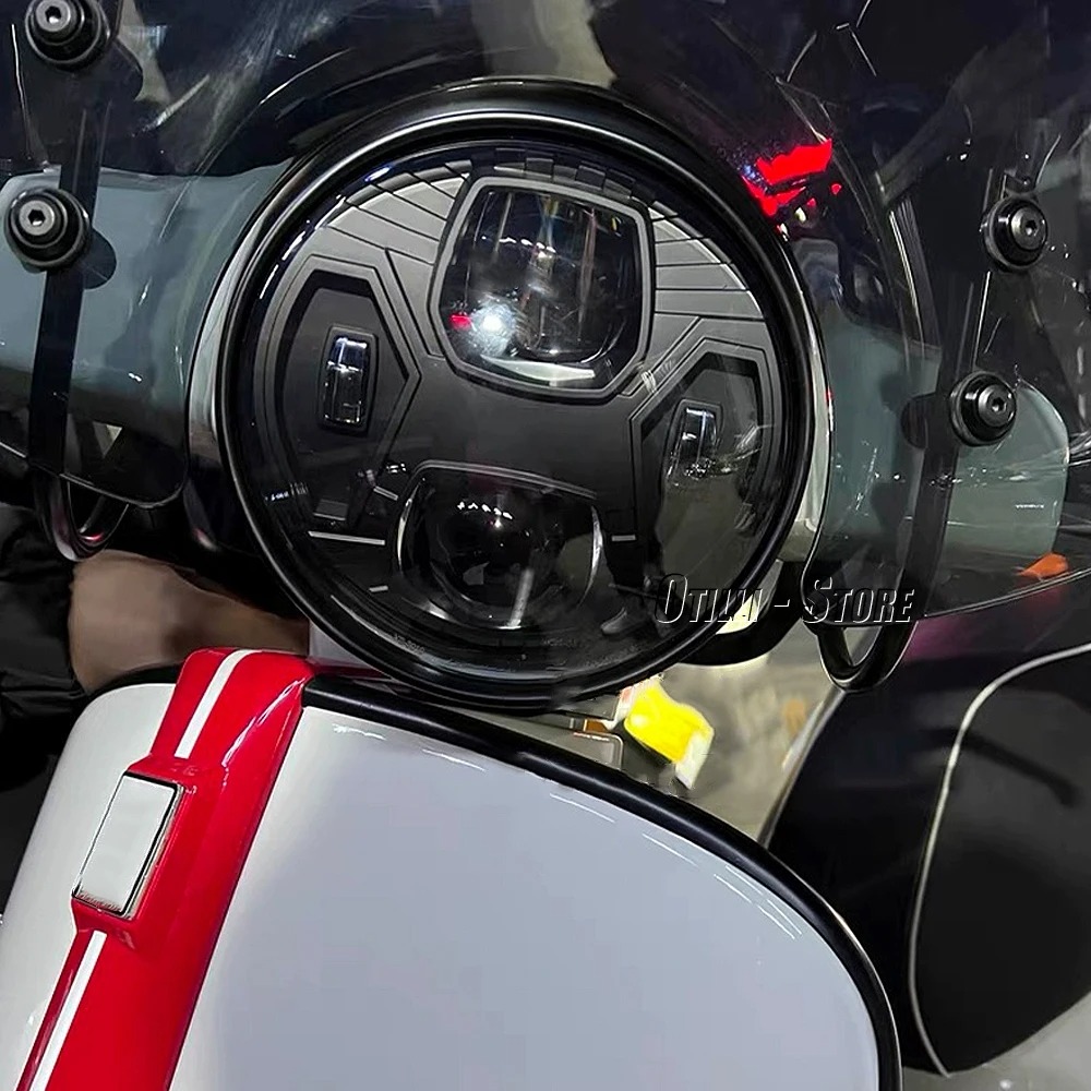 LED Headlight Assembly Black C - Model Kit Vespa review and price