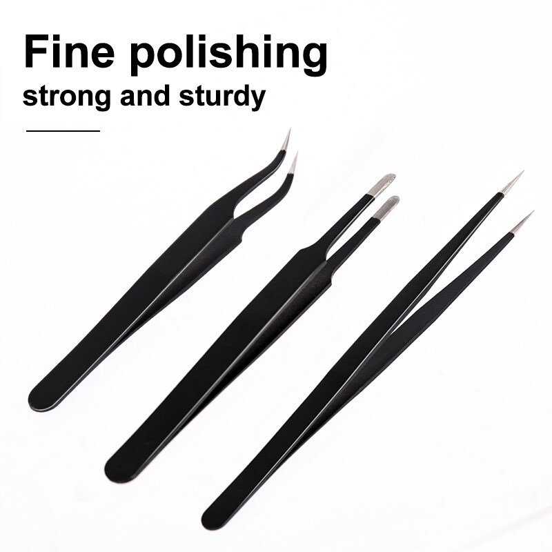 Deli 3PCS Tweezers Set Upgrade - Model Kit Nipper review and price