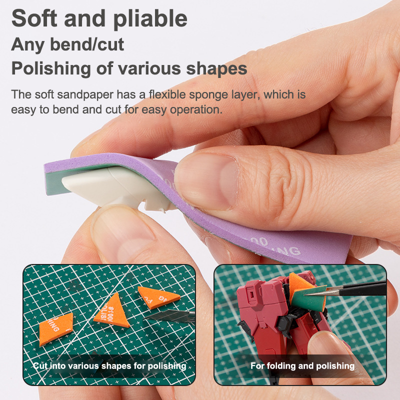 9Pcs/set 400~1200 Semi-rigid S - Model Kit Plastic review and price