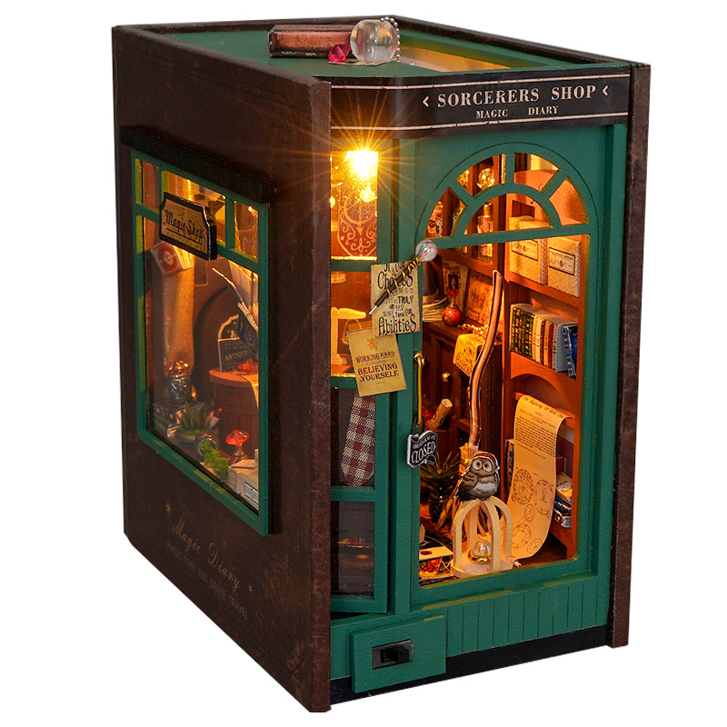 DIY Book Nook Insert Shelf Kit - Model Kit Japan Shop review and price