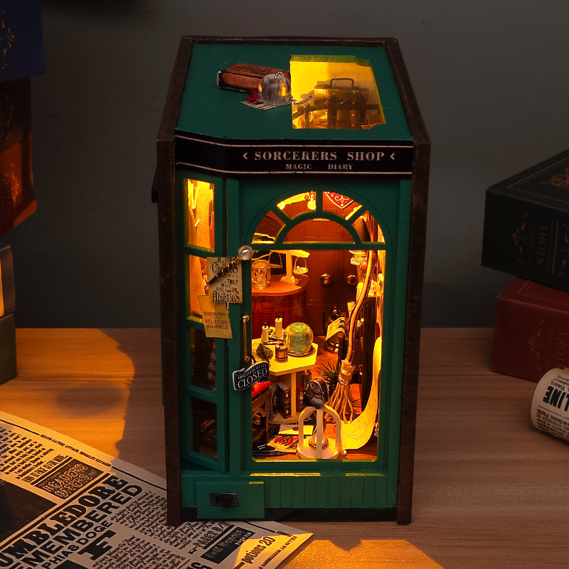 DIY Book Nook Insert Shelf Kit - Model Kit Japan Shop review and price