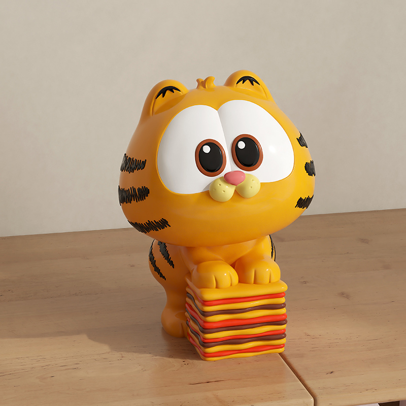 7Cm Pvc Garfield Anime Periphe - Model Kit Action Figure review and price
